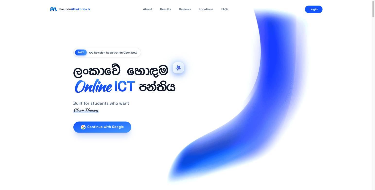 PasinduAthukorala.lk